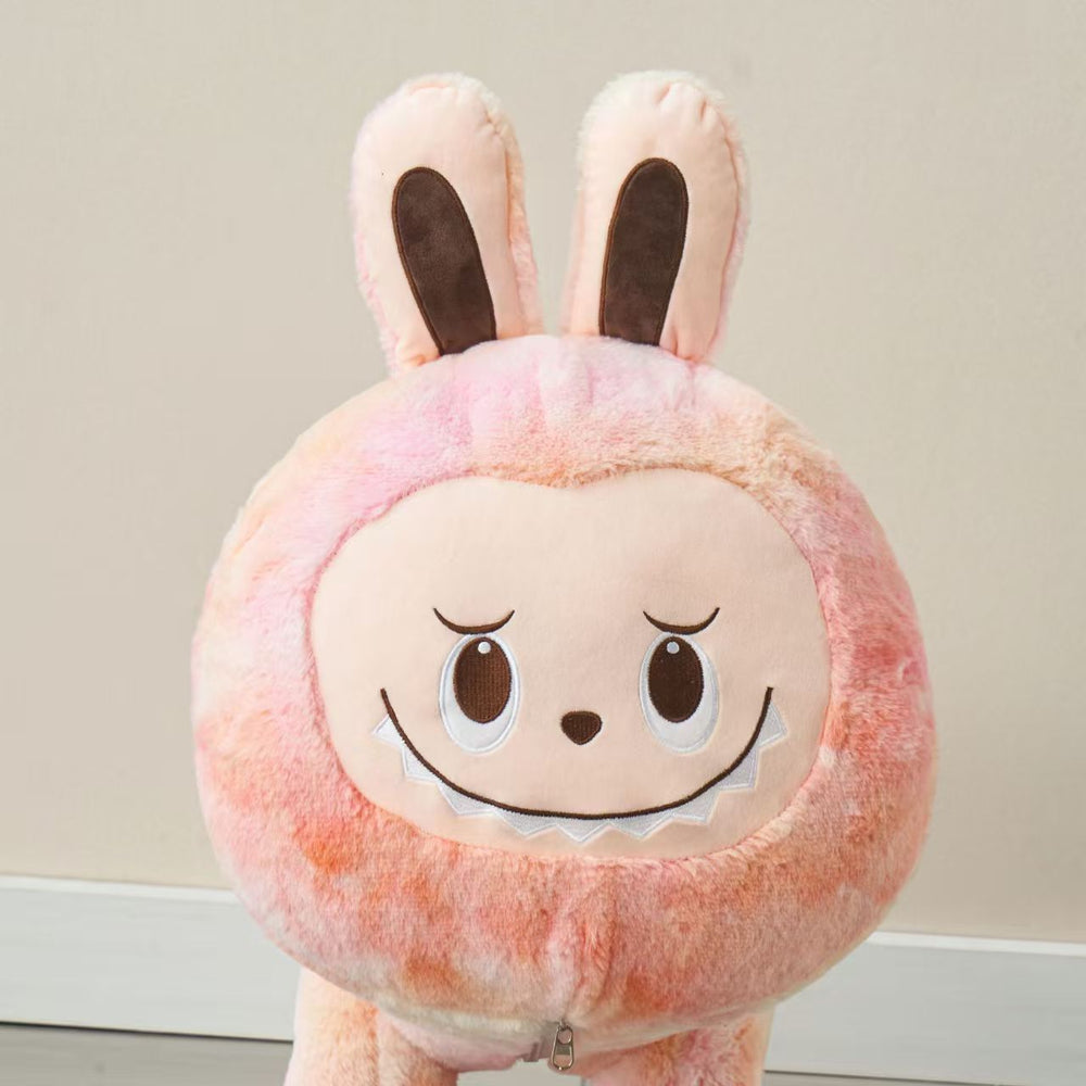 Musical pulley stool labubu small stool movable tie-dyestuffed toy stool cute home stool manufacturer personalized