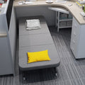 Foldable bed adult room nap handy gadget single foldable lunch break bed movable portable 60% off stacked companion bed