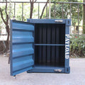 Container industrial style bedside small cabinet iron bedside table creative office side cabinet storage cabinet bedroom storage cabinet