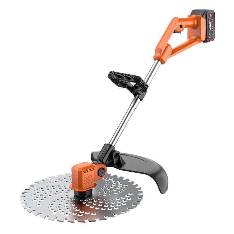 Chuangyi lithium electric lawn mower, weeding handy gadget, handheld small lawn mower, multi-functional high-power soil loosening machine for home