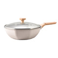 Personalized oem aluminum alloy octagonal cooking pot mafan shi for home pan induction cooker gas stove neutral non-stick pan
