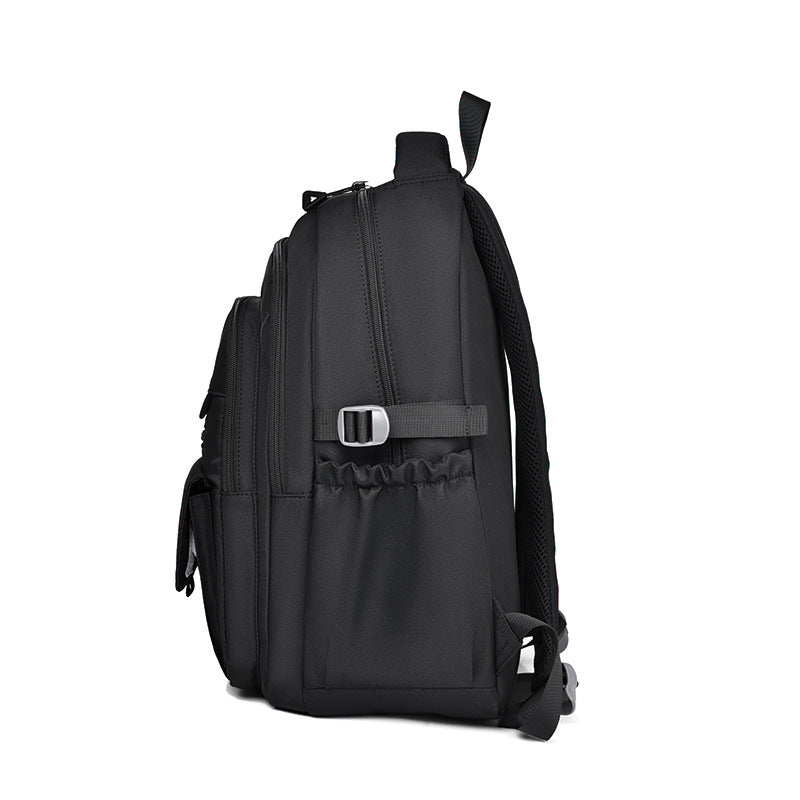 Processing custom shoulder women's bag 15.6 inch Oxford cloth anti-splashing water junior high school college student backpack leisure travel bag