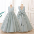 Export style kids dress host dress classy sense accessible luxuryniche styleclassygirllacepatchwork back deep v