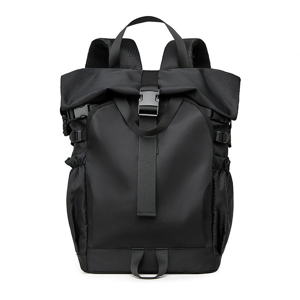 Street Trend Functional Wind Backpack Men's Lightweight Outdoor Sports Backpack Large Capacity Casual Backpack