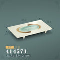 New gold inlaid with jade 414571