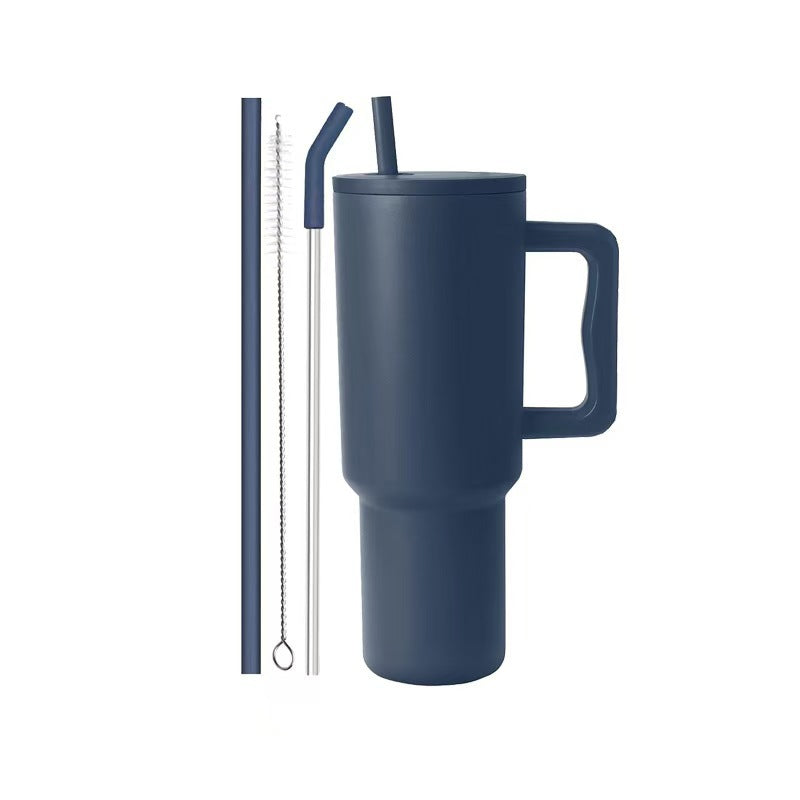 New 40oz fourth generation handle ice tumbler, 304 stainless steel vacuum insulated mug, portable outdoor car cup