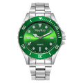 Steel band men's quartz watch - submariner style, business fashion, alloy men's watch - factory direct, in stock