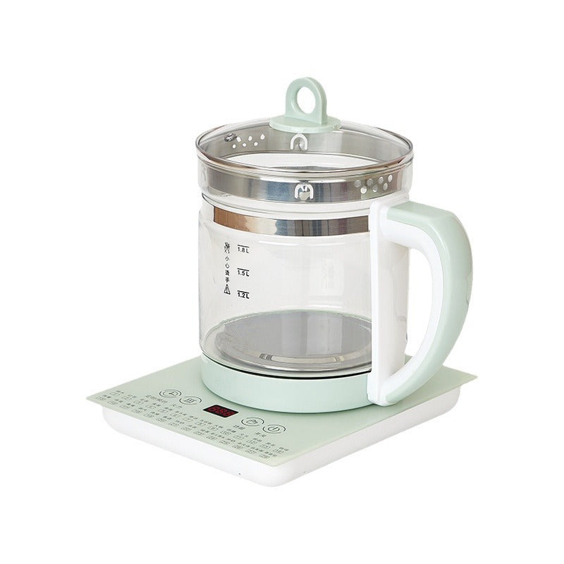Glass health pot for homesmart multifunctional decoction pot 1.8l appointment timed insulation tea maker scented tea cross-border