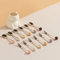 Cream style capybara ceramic fruit fork suit afternoon tea fruit fork spoon restaurant cafe fork spoon wholesale