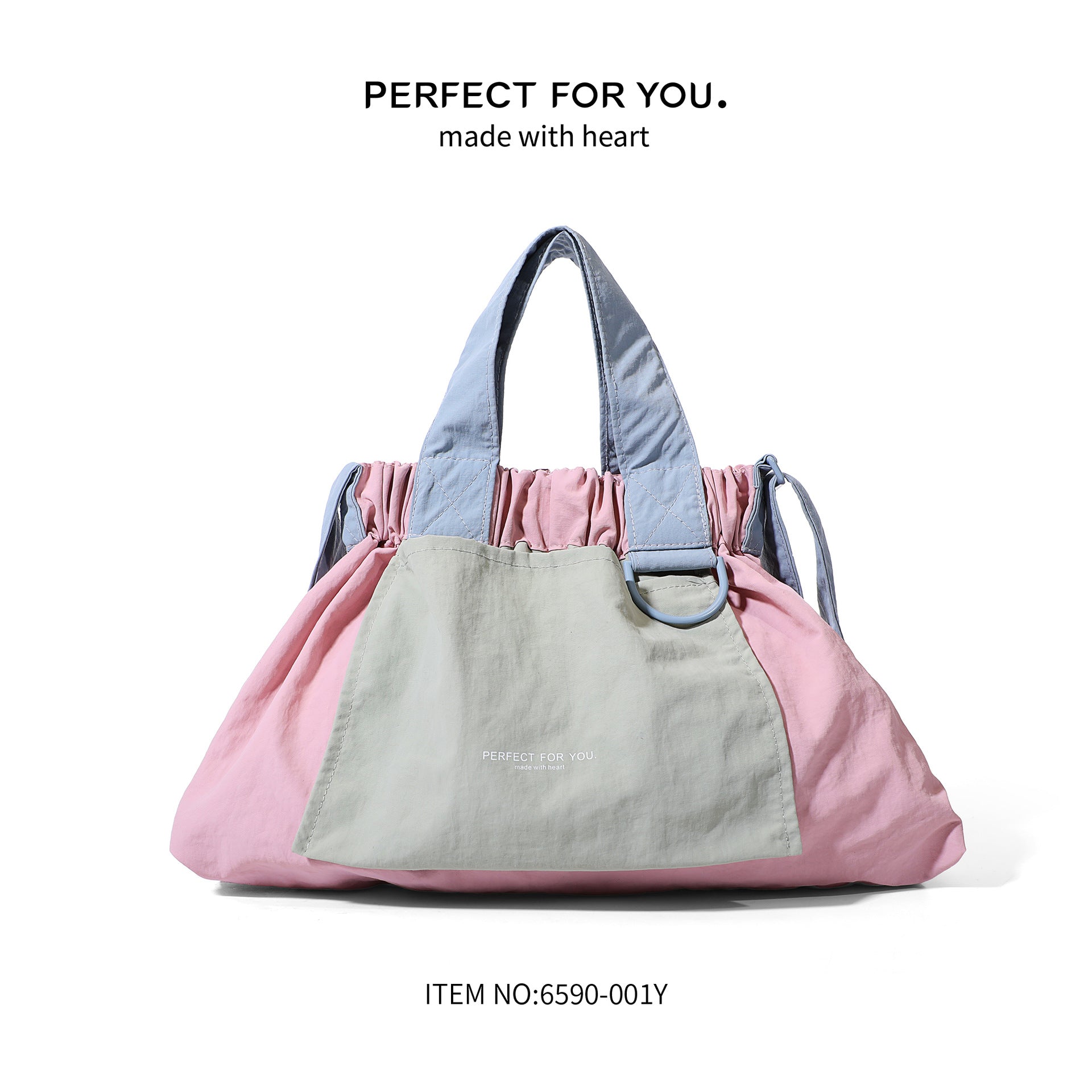 Cross-border new messenger bag fashionable Singapore small bag nylon waterproof shoulder bag large capacity can be stored underarm bag