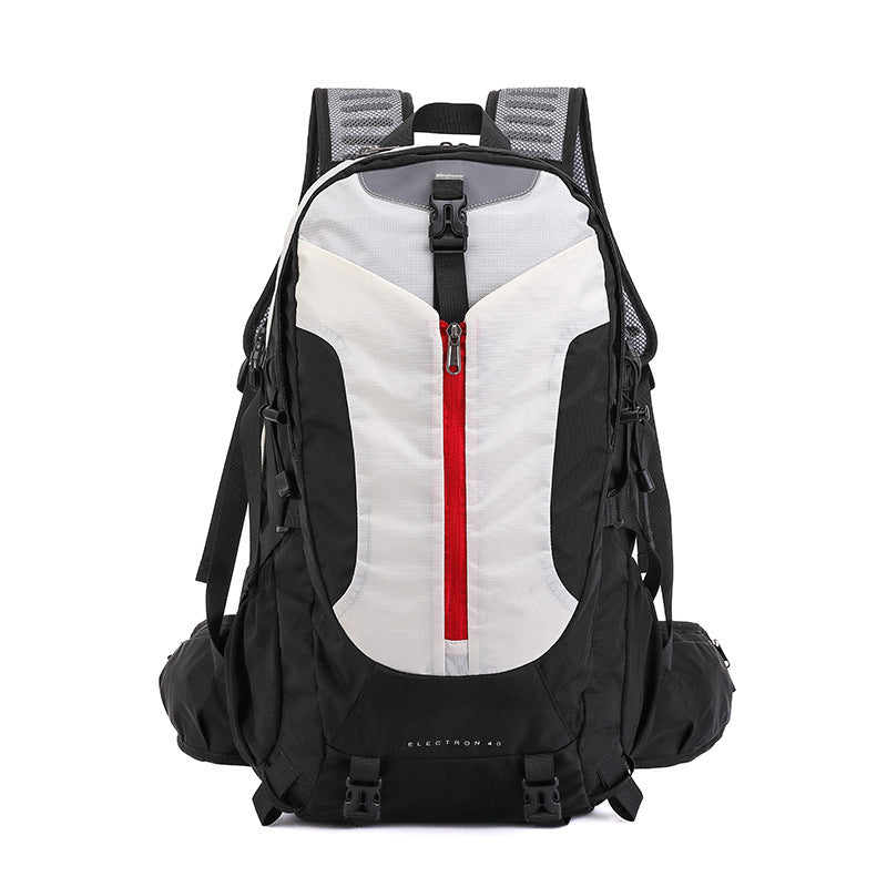 Outdoor hiking, mountaineering bag, business trip travel bag, large capacity, rain cover Outdoor Sports Bag