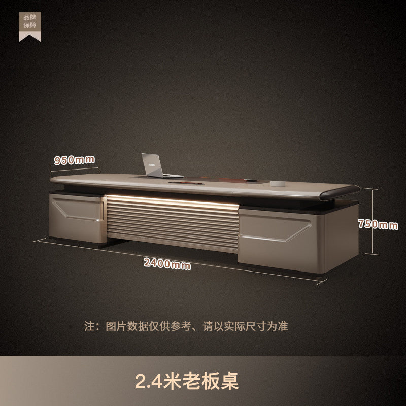 Saint li accessible luxury boss president manager supervisor desk executive desk casual modern thickened paint office desk chair