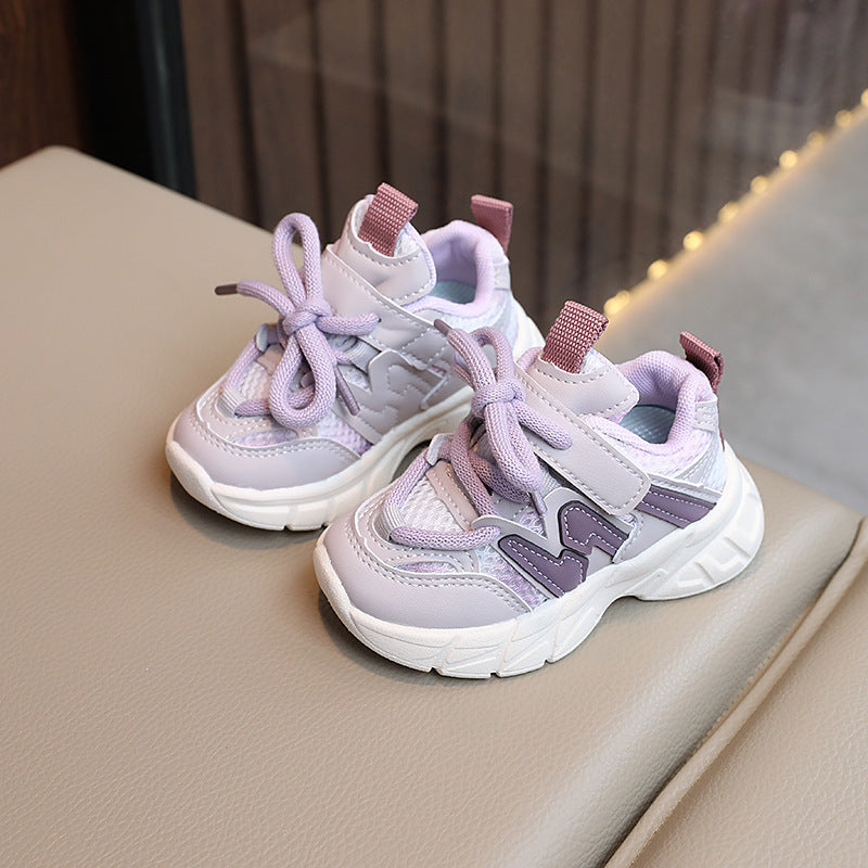 Kids' athletic shoes:  spring/autumn new arrivals - girls' mesh sneakers, toddler & little kid chunky sneakers, boys' casual shoes - trendy styles