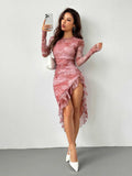 independent station tk  american party wear irregular hem dress direct supply