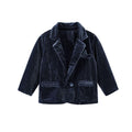 Boys' formal wear: new autumn  collection - british gentleman style children's suit, long sleeve v-neck turn-down collar jacket