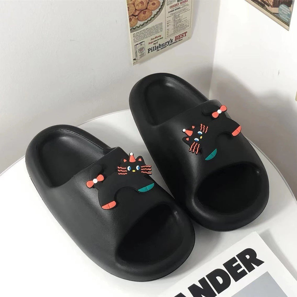 Summer fashion casual eva slippers - couple's style, wearable at home & out, durable, non-slip, lightweight, new 2026 collection