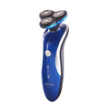 Rotary floating triple-blade electric shaver, fully washable, wholesale rechargeable razor, portable