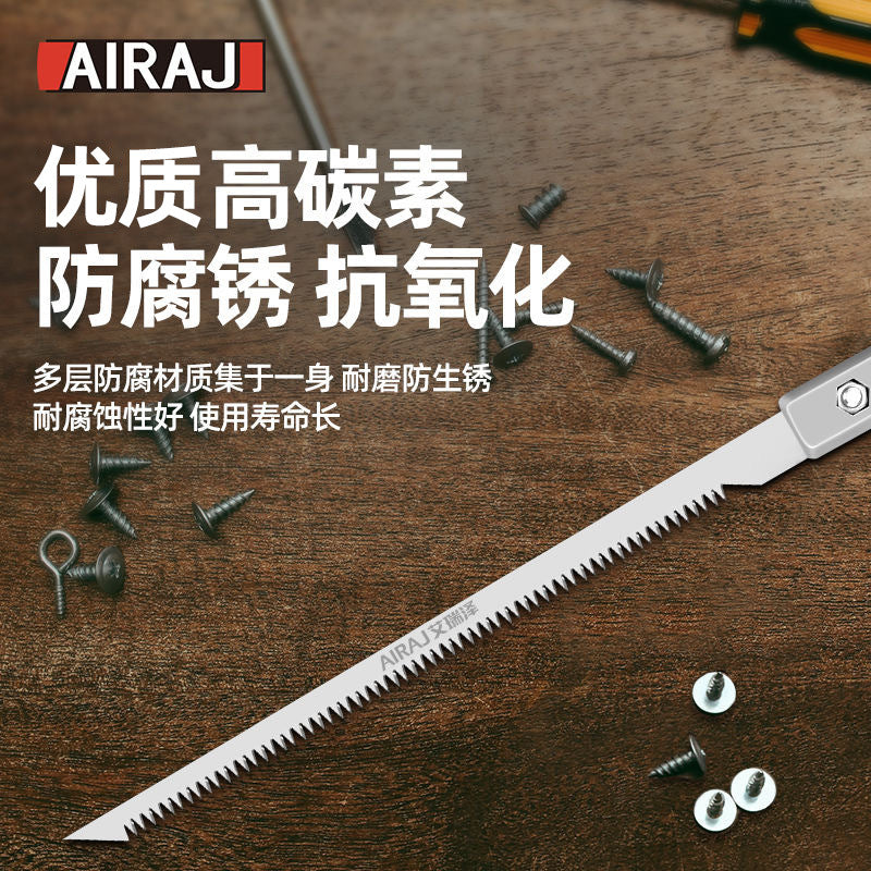 Arrizo Mini Cocktail Saw Thickened Fine Teeth Handheld Wall Panel Saw Wire Saw Garden Fruit Tree Branches Household Hand Saw