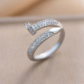 J17 steel color-nail ring
