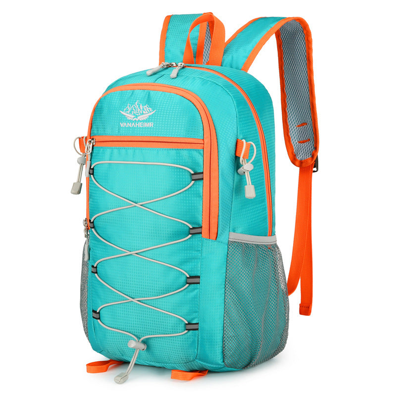 Outdoor Backpack Foldable Skin Bag Ultra Light Oxford Budding Mountain Riding Backpack Multifunctional Casual Backpack