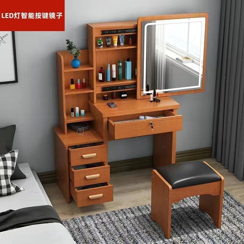 Bedroom mini small apartment simple modern casual dressing table economical multi-functional dressing table popular dressing table