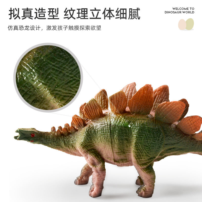Dinosaur head tyrannosaurus rex model suit storage box plastic artificial animal map toy dinosaur theme suit