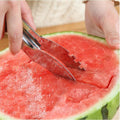 New stainless steel watermelon slicer - creative home watermelon cutting tool for scooping out flesh and fruits