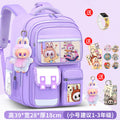 Labubu backpack - new 2026 model for elementary school students (grades 1-6). lightweight, spine-protecting, and load-reducing design for boys and girls