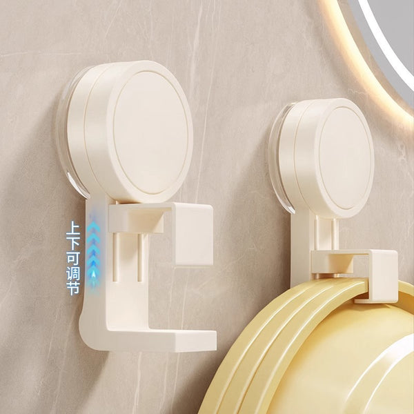 Washbasin Suction Cup Hook Storage Rack Toilet Shelf Toilet Bathroom Basin No Punching Household Hanging Basin Hanger