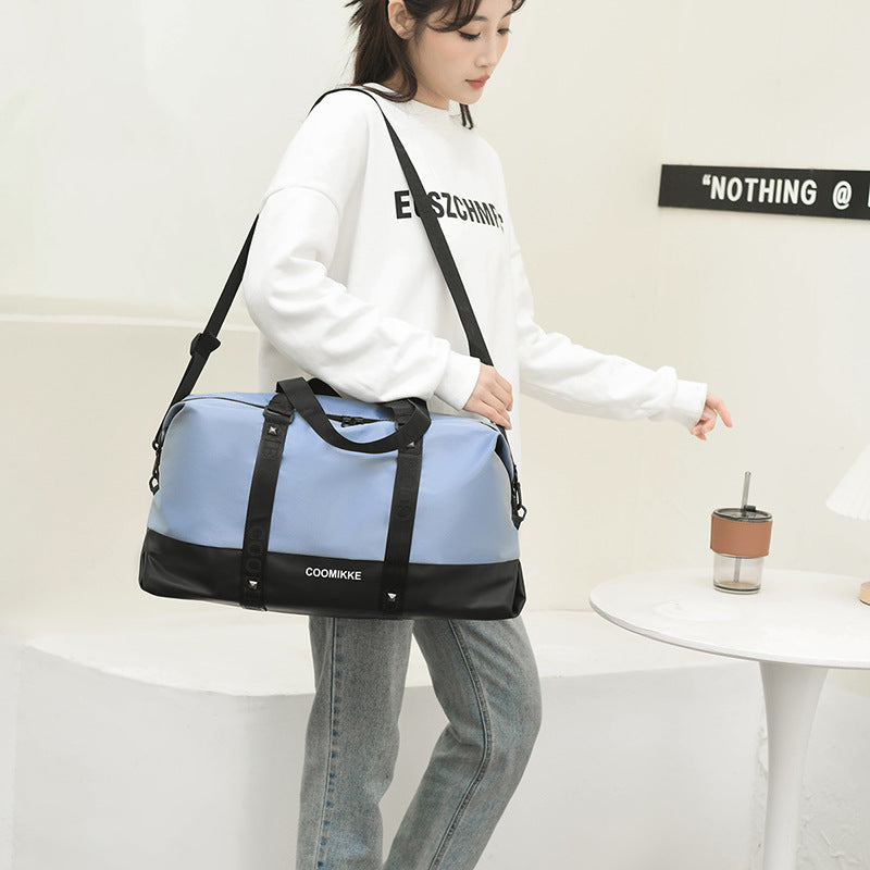 Short-distance travel bags Men's hand luggage bags Large capacity business travel bags Sports trendy fitness bags Crossbody bags