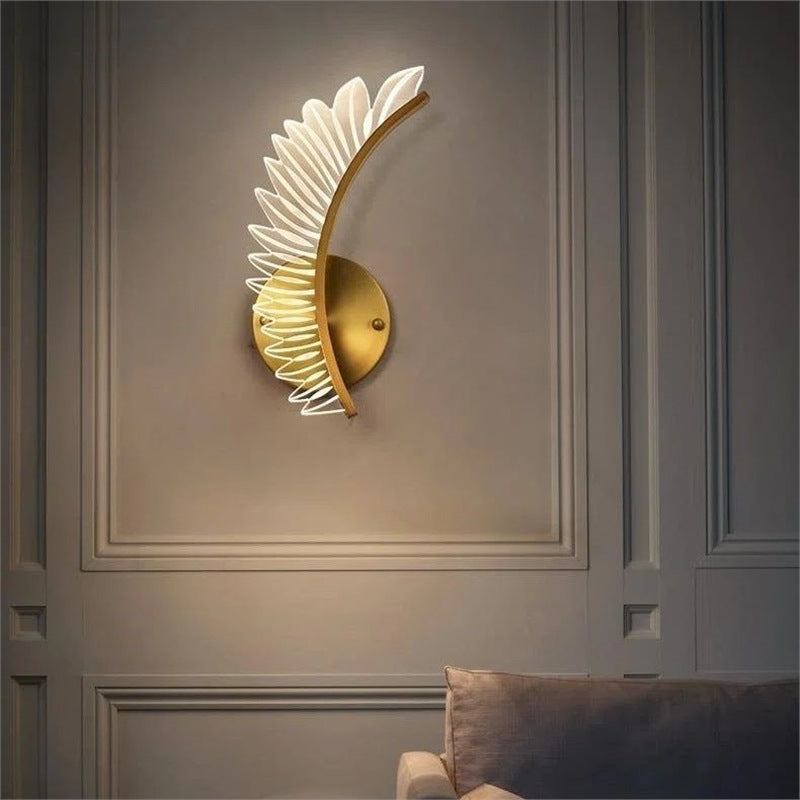 Wall lamp bedroom modern casual living room tv background wall aisle corridor lamp creative bedroom room bedside lamp