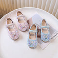 Girls' leather shoes - princess style - new spring/autumn  collection - soft sole performance shoes for little girls - non-slip flats for babies