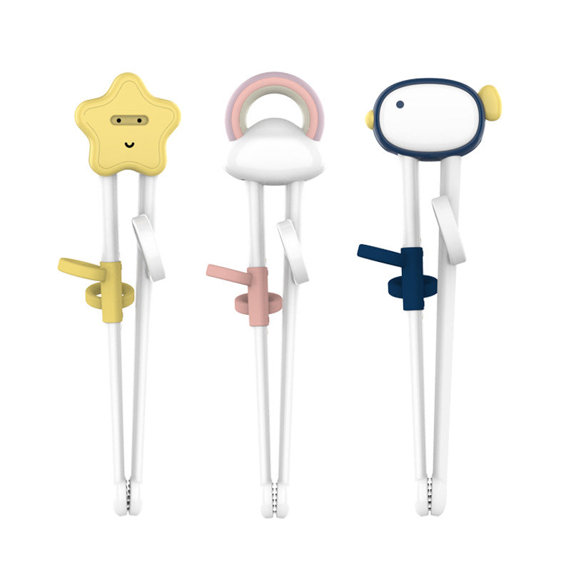 Oem processing and personalized baby practice chopsticks, baby training learning chopsticks, kids portable food supplement feeding tableware supplies
