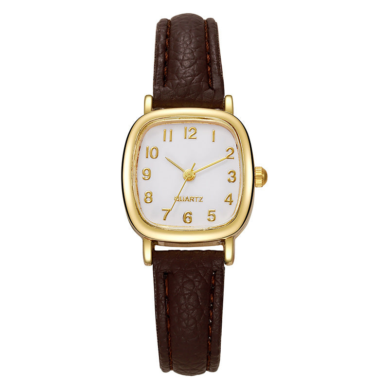 Exportins style k-stylepopular belt casual women's watch student elegant fashion quartz watch