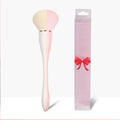 New single two-color beauty tool loose powder brush manicure dust makeup brush super soft fiber bristle makeup brush