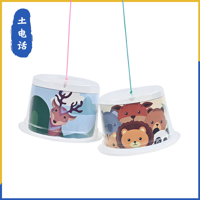 Soil phone, handmade DIY technology small production microphone, kindergarten science experiment material package homework recommendation new