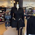 European and american cross-border women's fashion  summer new sexy hot girl turn-down collar long sleeve bodysuit high-waisted midi skirt set