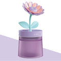 Flower air humidifier tabletop sunflower humidifier bedroom gardenia colorful atmosphere light sprayer