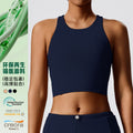 New arrivalenvironmental-friendly renewable nylon fabric sexy running tennis top summer table tennis yoga vest for women