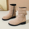 autumn new arrival: plus-size women's casual comfortable european and american style fashionable outerwear boots - wholesale