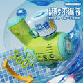 New bubble blower for boys and girls - little yellow duck automatic electric handheld bubble gun toy with bubble solution for outdoor use