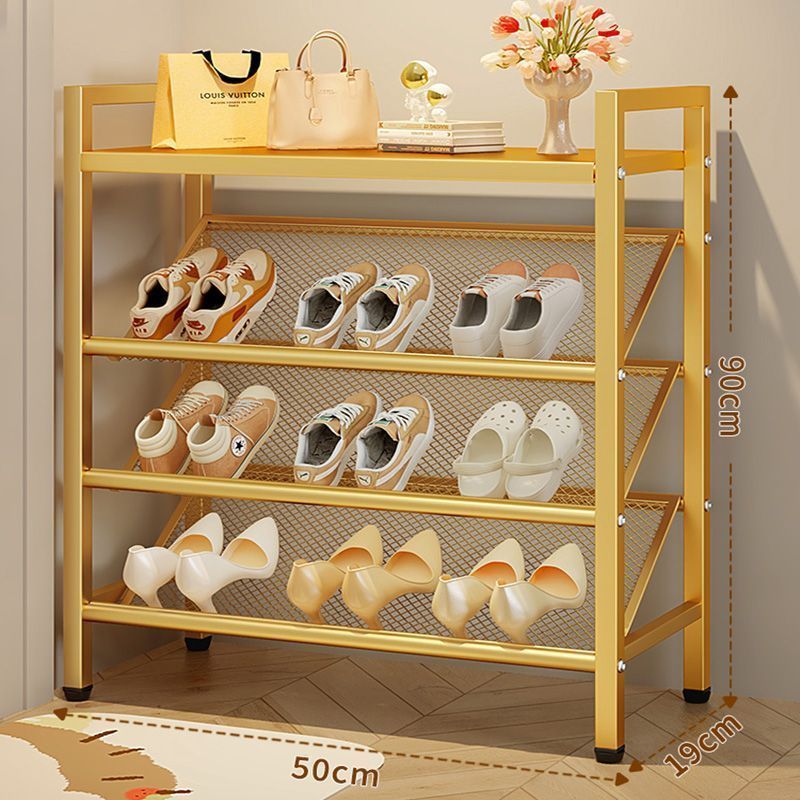 Ultra-slim multi-tier rotating shoe rack: the must-have storage solution for entryways and dorms. simple, modern design