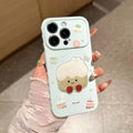 Strawberry cake design iphone 16/17 shockproof case with heart-shaped side accents - instantly transforms your phone! compatible with iphone 17 pro max