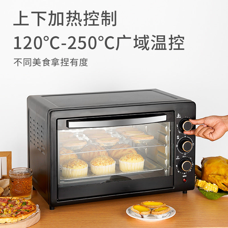 Home electric oven multifunctional large capacity electric baking oven 48l fully automatic household baking oven egg tart cake oven
