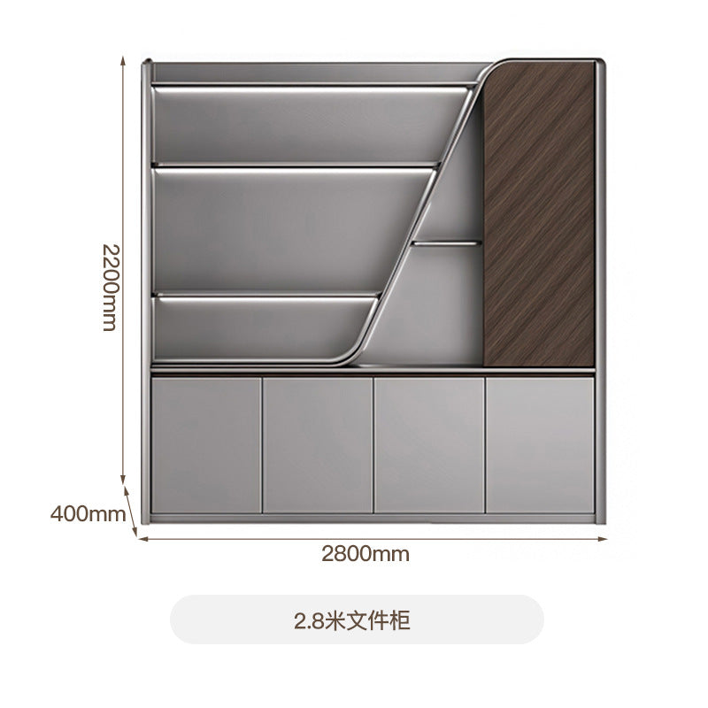 2025 new high-end boss desk, chairperson's office light luxury senior feeling, president's desk, large class desk