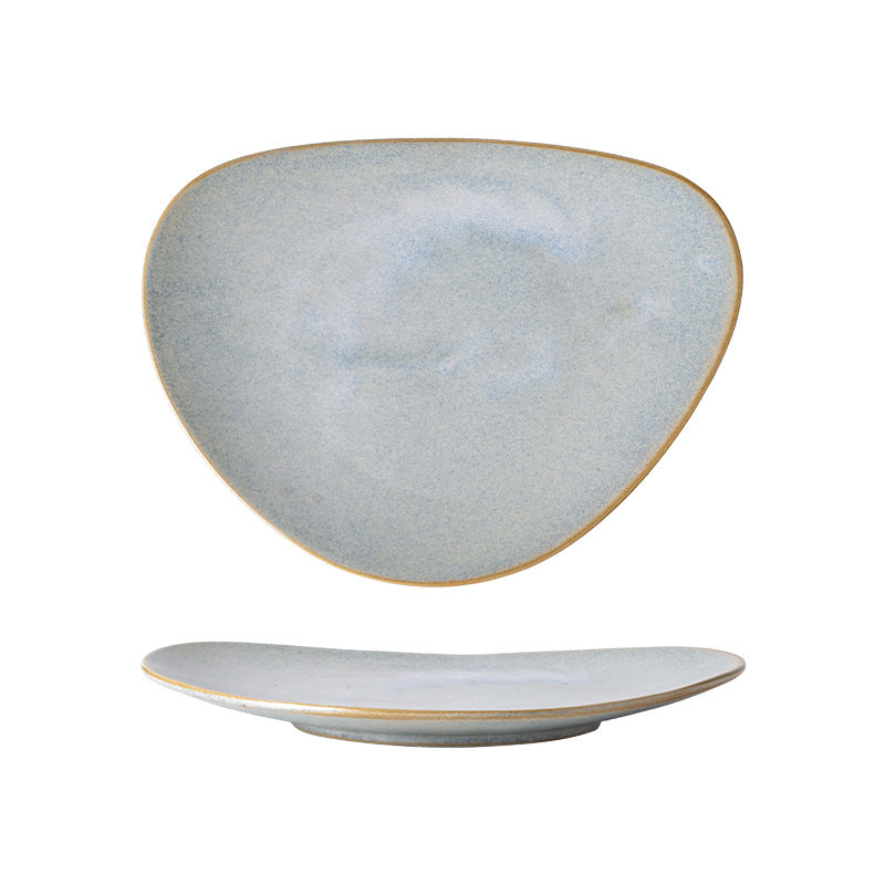Vintage irregular high-end bowls, plates, and dishes - restaurant, hotel, and home tableware - unique dinnerware for serving dishes, desserts, rice bowls, and plating