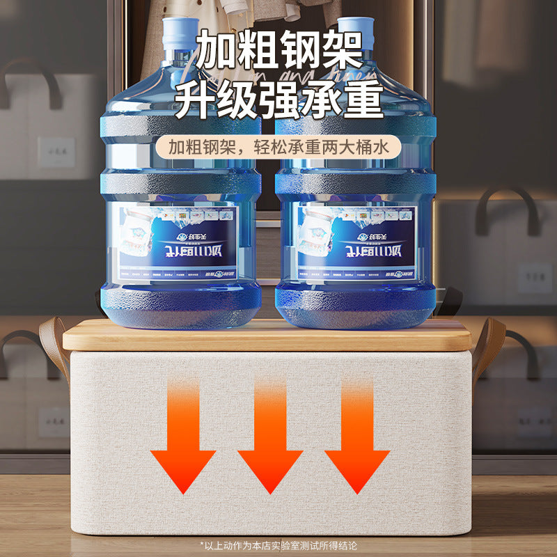 Customized cotton and linen clothing sorting storage box, wardrobe clothes storage basket, foldable fabric pants wardrobe storage box