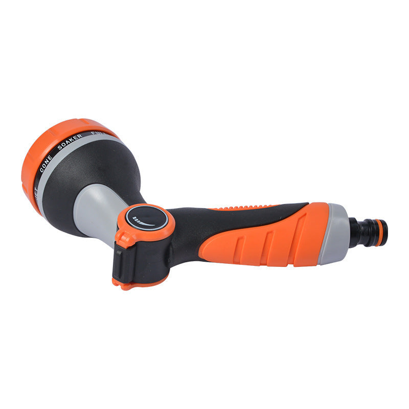 10 functions Garden watering water gun Garden watering artifact Vegetable watering sprinkler ABS glue car wash water gun