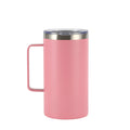 export insulated tumbler, 12/14oz double-walled stainless steel coffee mug with handle, business gift office mug