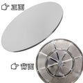 Heavy-duty stainless steel rotisserie turntable - commercial grade, high-temperature resistant baking platform